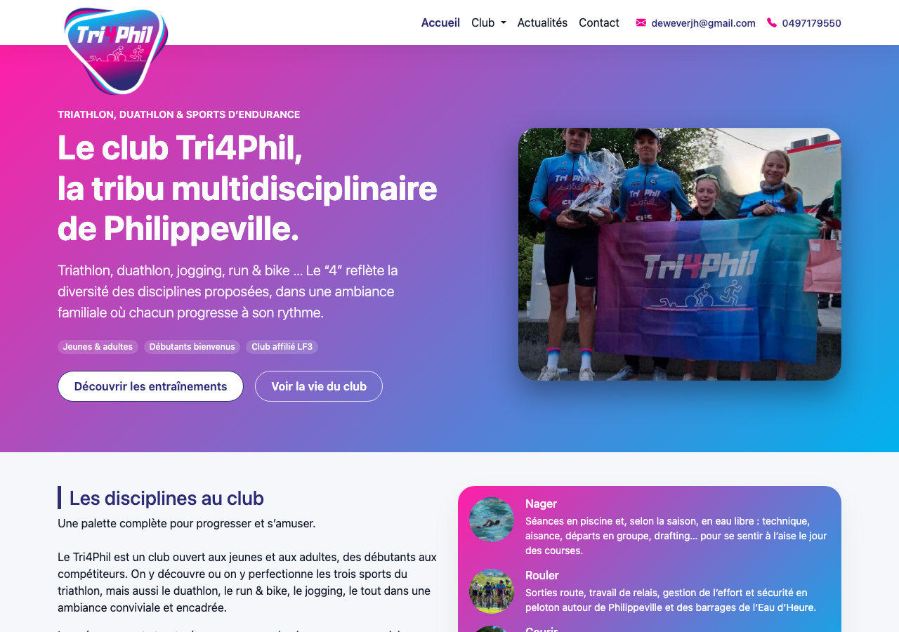 Capture du site Tri4Phil